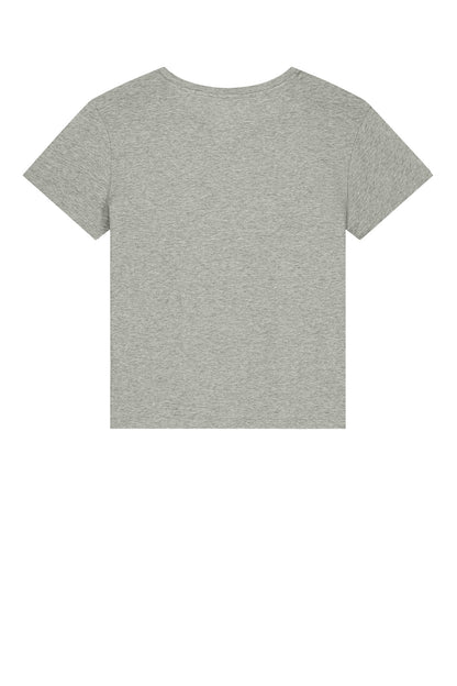 Custom Embroidered Stanley/Stella T-Shirts  in Heather Grey