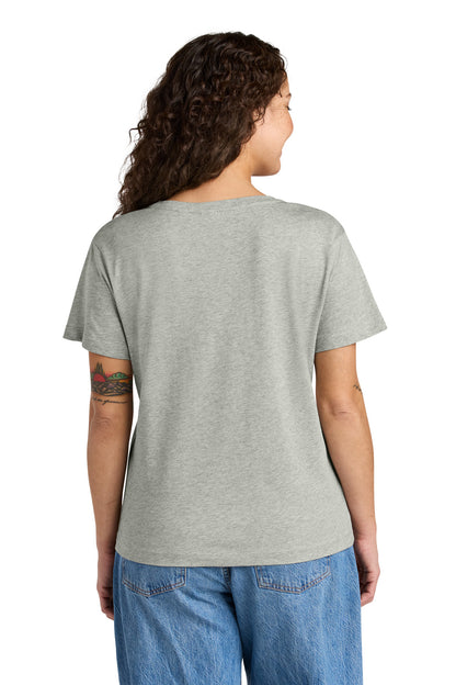 Custom Embroidered Stanley/Stella T-Shirts  in Heather Grey