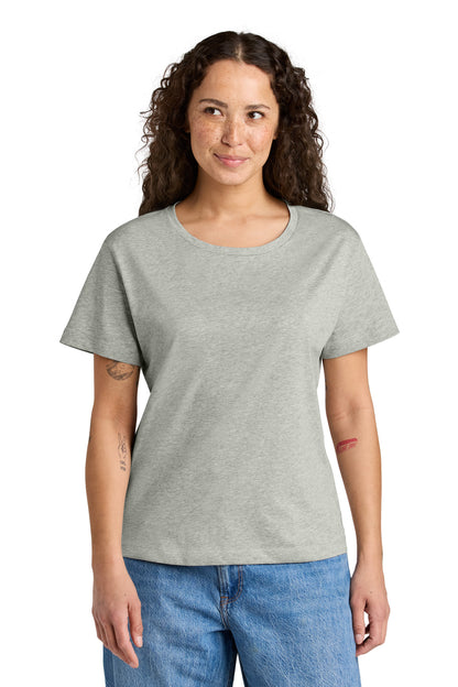 Custom Embroidered Stanley/Stella T-Shirts  in Heather Grey