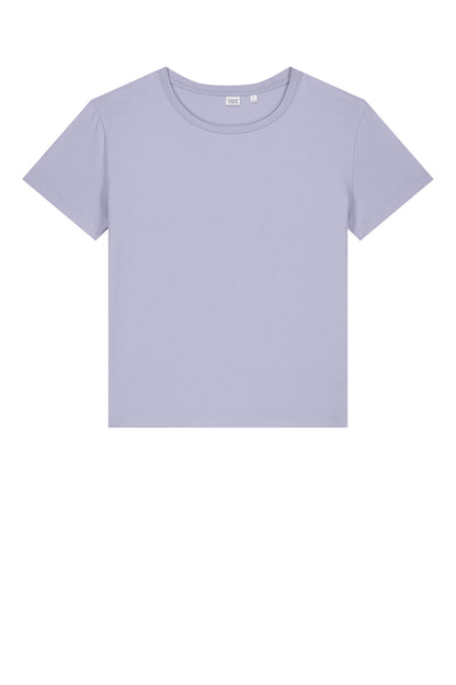 Custom Embroidered Stanley/Stella T-Shirts  in Lavender