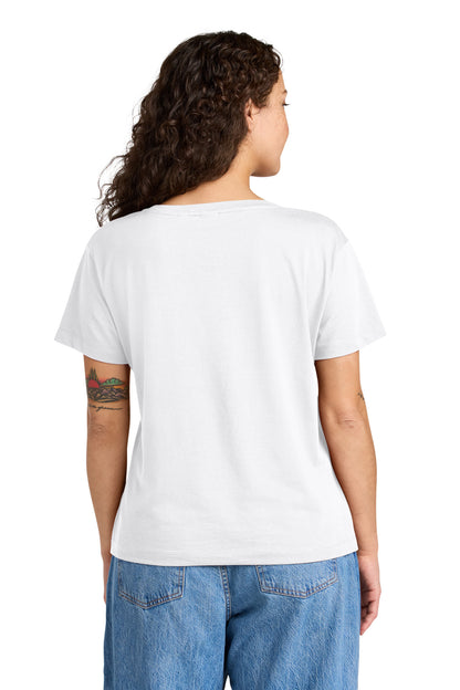 Custom Embroidered Stanley/Stella T-Shirts  in White