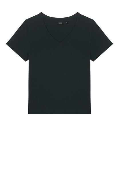 Custom Embroidered Stanley/Stella T-Shirts  in Black