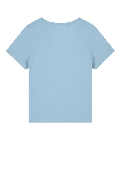 Custom Embroidered Stanley/Stella T-Shirts  in Blue Soul