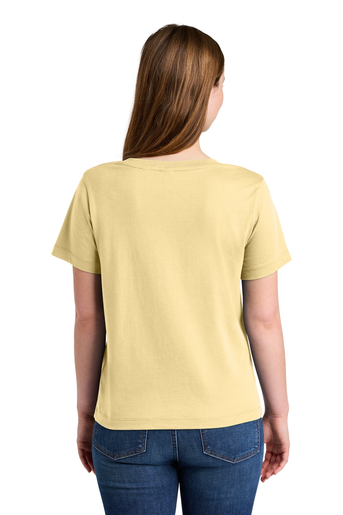 Custom Embroidered Stanley/Stella T-Shirts  in Butter
