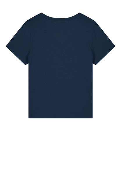 Custom Embroidered Stanley/Stella T-Shirts  in French Navy