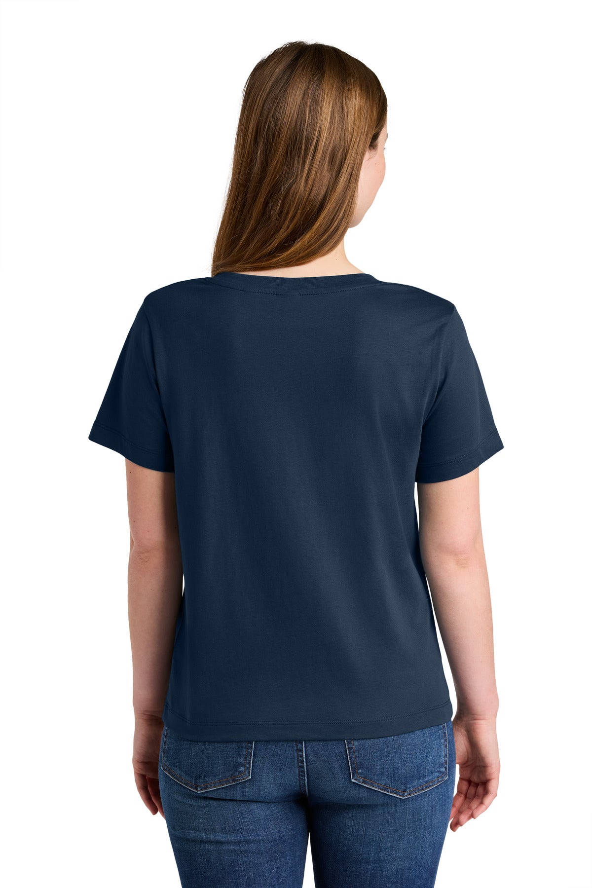 Custom Embroidered Stanley/Stella T-Shirts  in French Navy