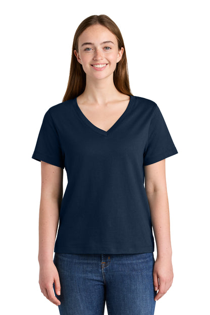 Custom Embroidered Stanley/Stella T-Shirts  in French Navy