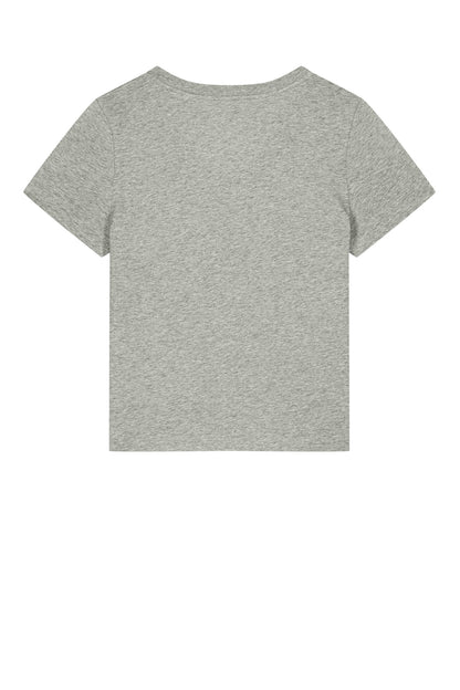 Custom Embroidered Stanley/Stella T-Shirts  in Heather Grey