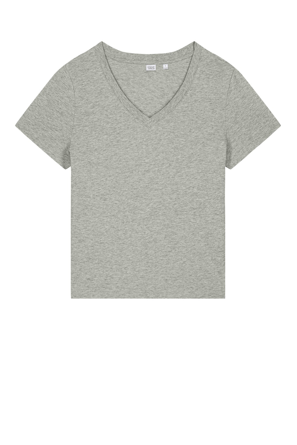 Custom Embroidered Stanley/Stella T-Shirts  in Heather Grey