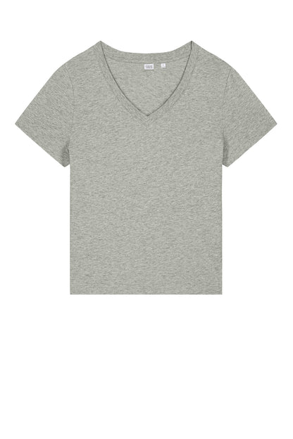 Custom Embroidered Stanley/Stella T-Shirts  in Heather Grey