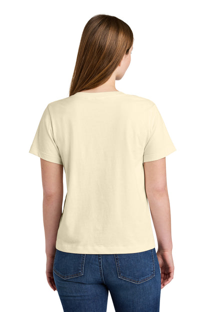 Custom Embroidered Stanley/Stella T-Shirts  in Natural Raw