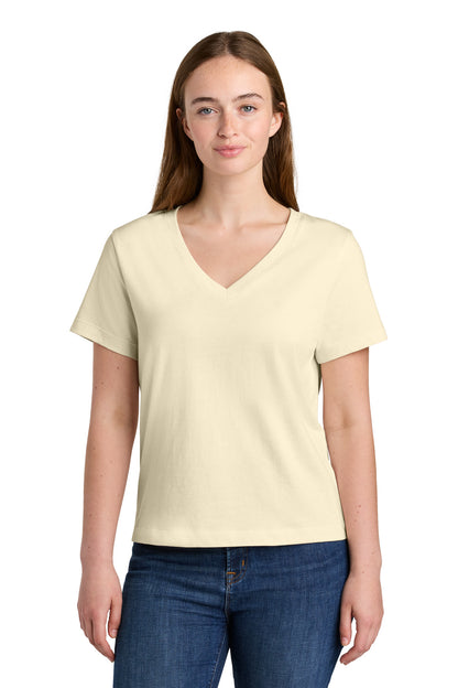 Custom Embroidered Stanley/Stella T-Shirts  in Natural Raw