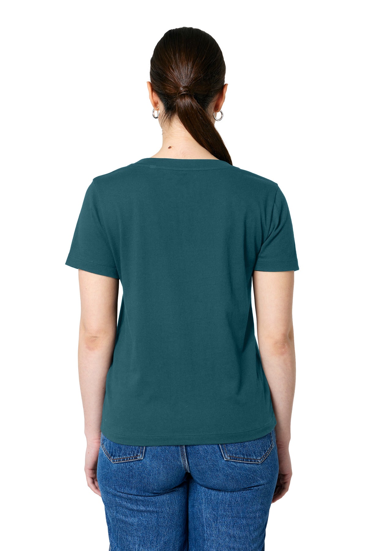 Custom Embroidered Stanley/Stella Women's Stella Isla V-Neck Tee SXW032,Stargazer