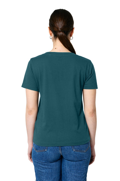 Custom Embroidered Stanley/Stella Women's Stella Isla V-Neck Tee SXW032,Stargazer
