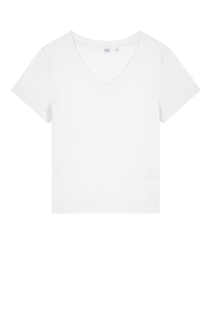 Custom Embroidered Stanley/Stella T-Shirts  in White