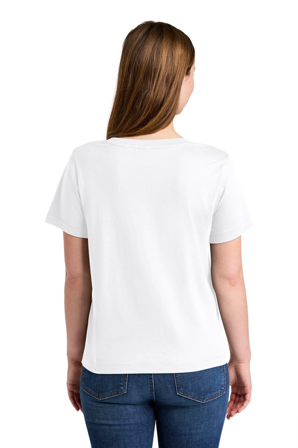Custom Embroidered Stanley/Stella T-Shirts  in White