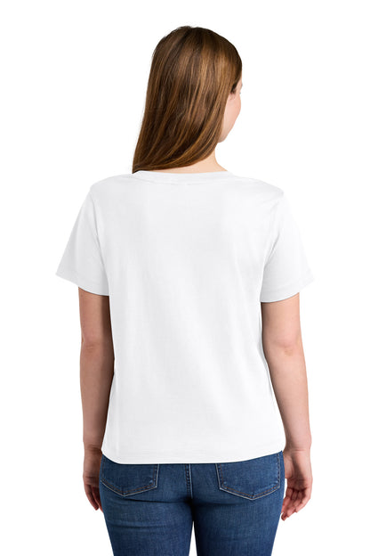 Custom Embroidered Stanley/Stella T-Shirts  in White