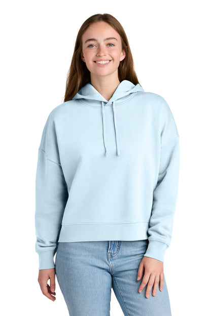 Custom Embroidered Stanley/Stella Sweatshirts/Fleece in Blue Ice