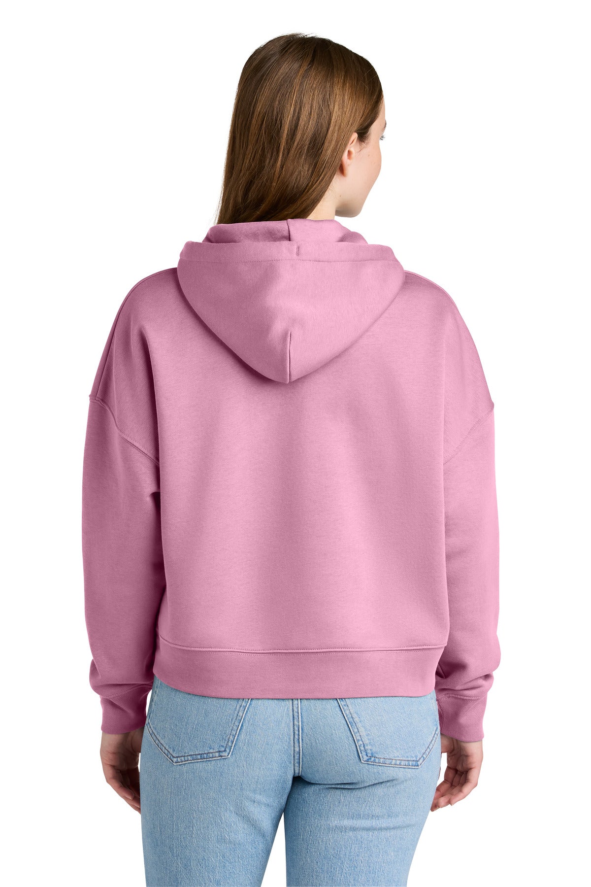 Custom Embroidered Stanley/Stella Sweatshirts/Fleece in Bubble Pink