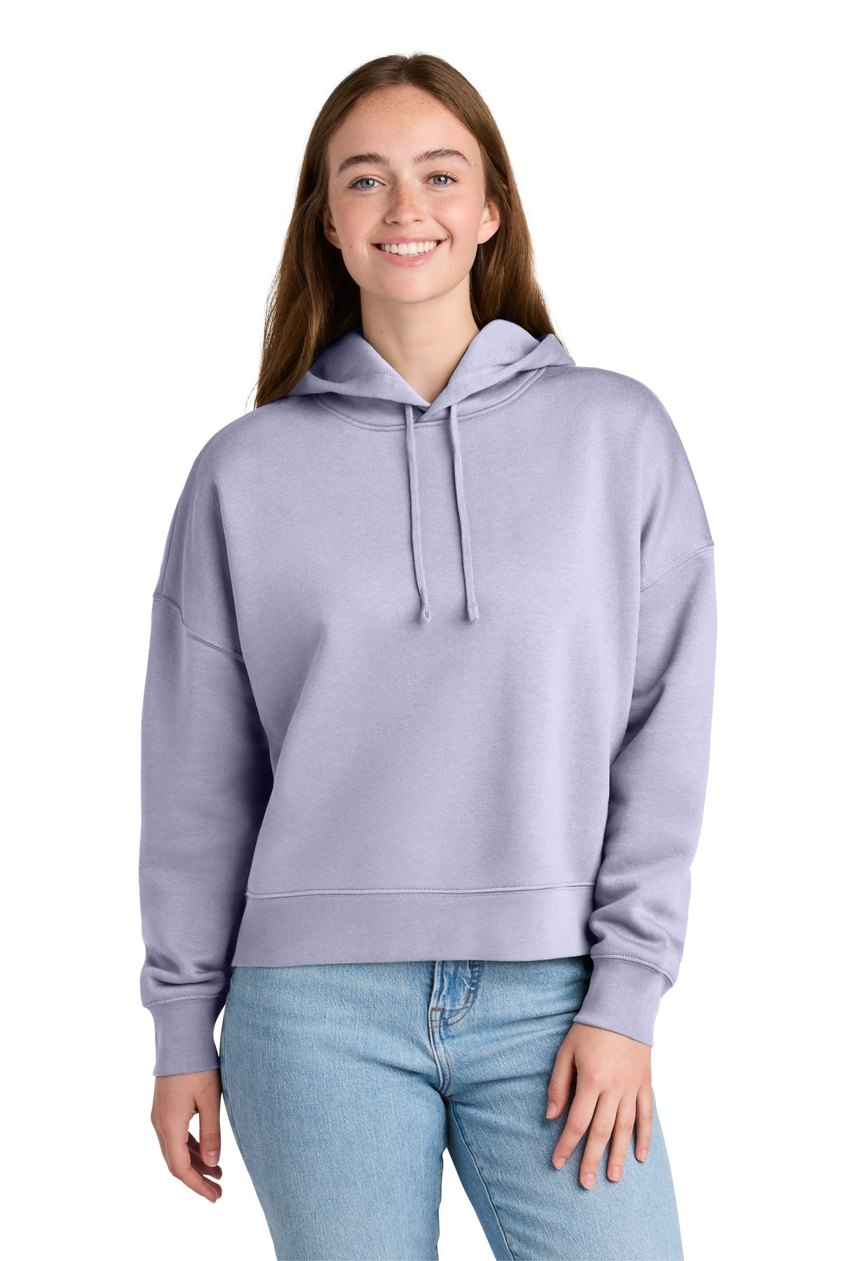 Custom Embroidered Stanley/Stella Sweatshirts/Fleece in Lavender