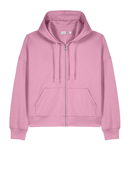 Custom Embroidered Stanley/Stella Sweatshirts/Fleece in Bubble Pink