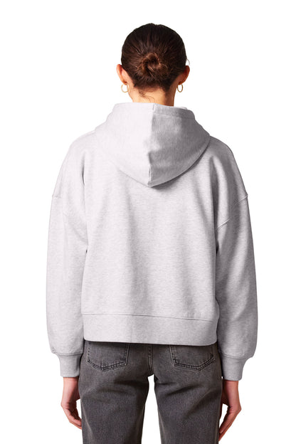 Custom Embroidered Stanley/Stella Women's Stella Ida Full-Zip Hooded Sweatshirt SXW037,Cool Heather Grey