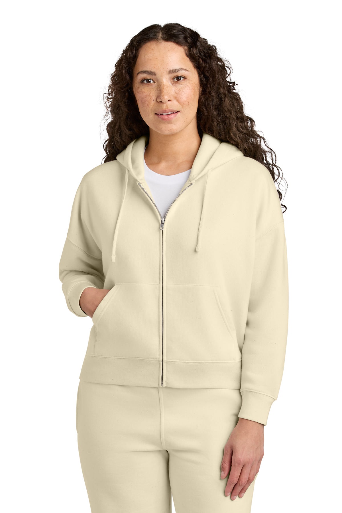 Custom Embroidered Stanley/Stella Sweatshirts/Fleece in Natural Raw