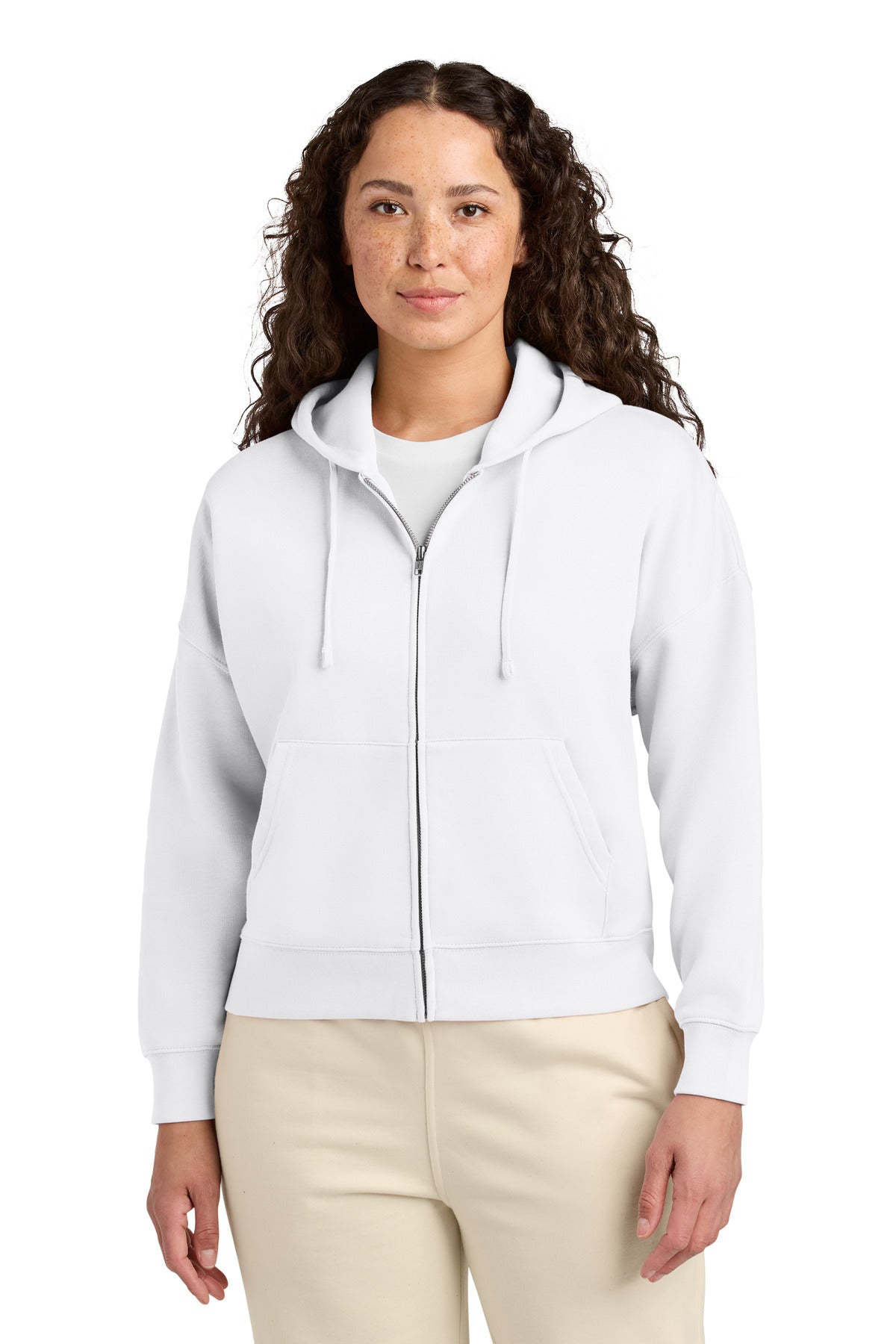 Custom Embroidered Stanley/Stella Sweatshirts/Fleece in White