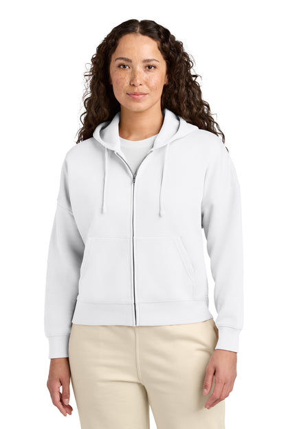 Custom Embroidered Stanley/Stella Sweatshirts/Fleece in White