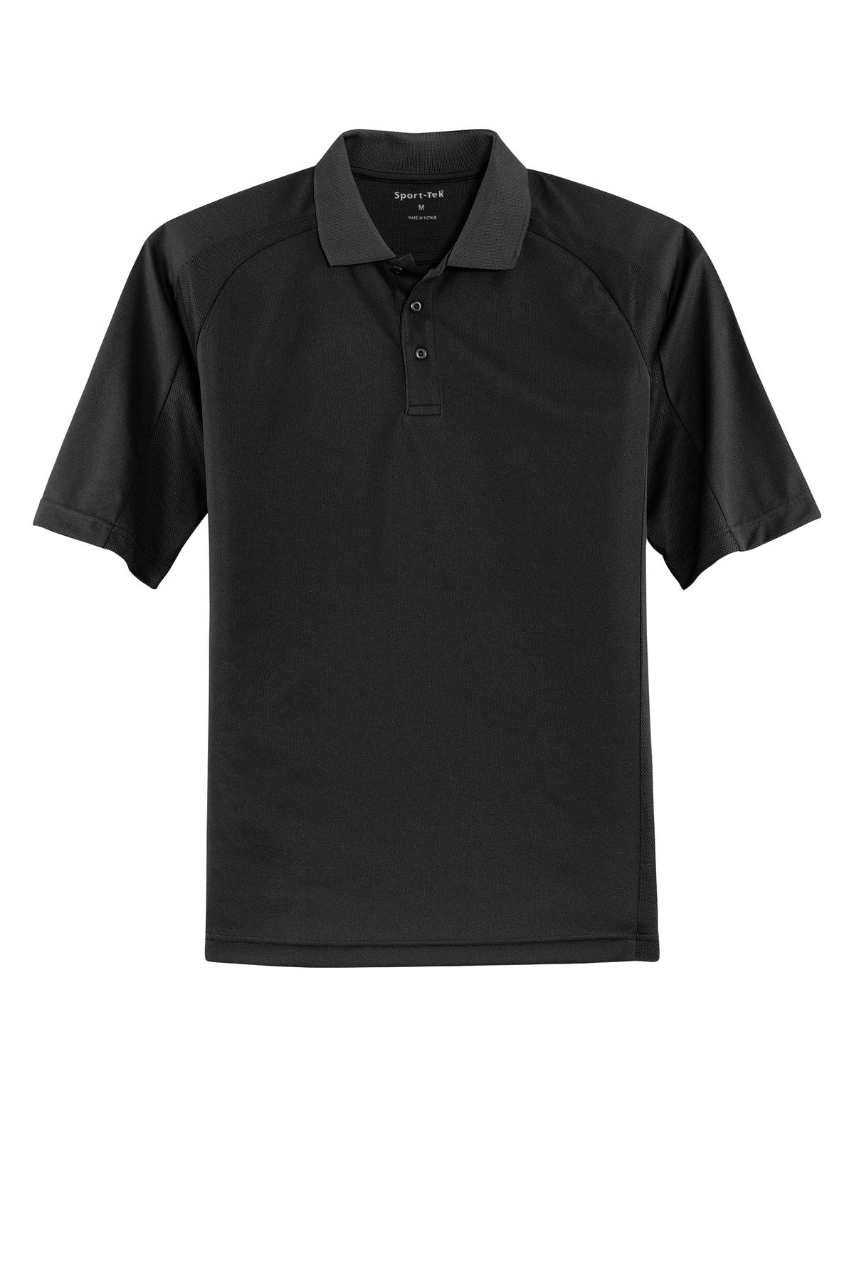 Custom Embroidered Sport-Tek Polos/Knits in Black