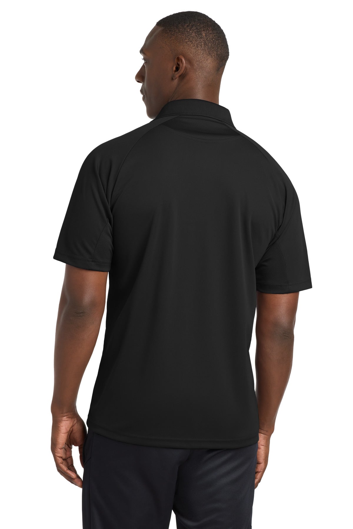 Custom Embroidered Sport-Tek Polos/Knits in Black