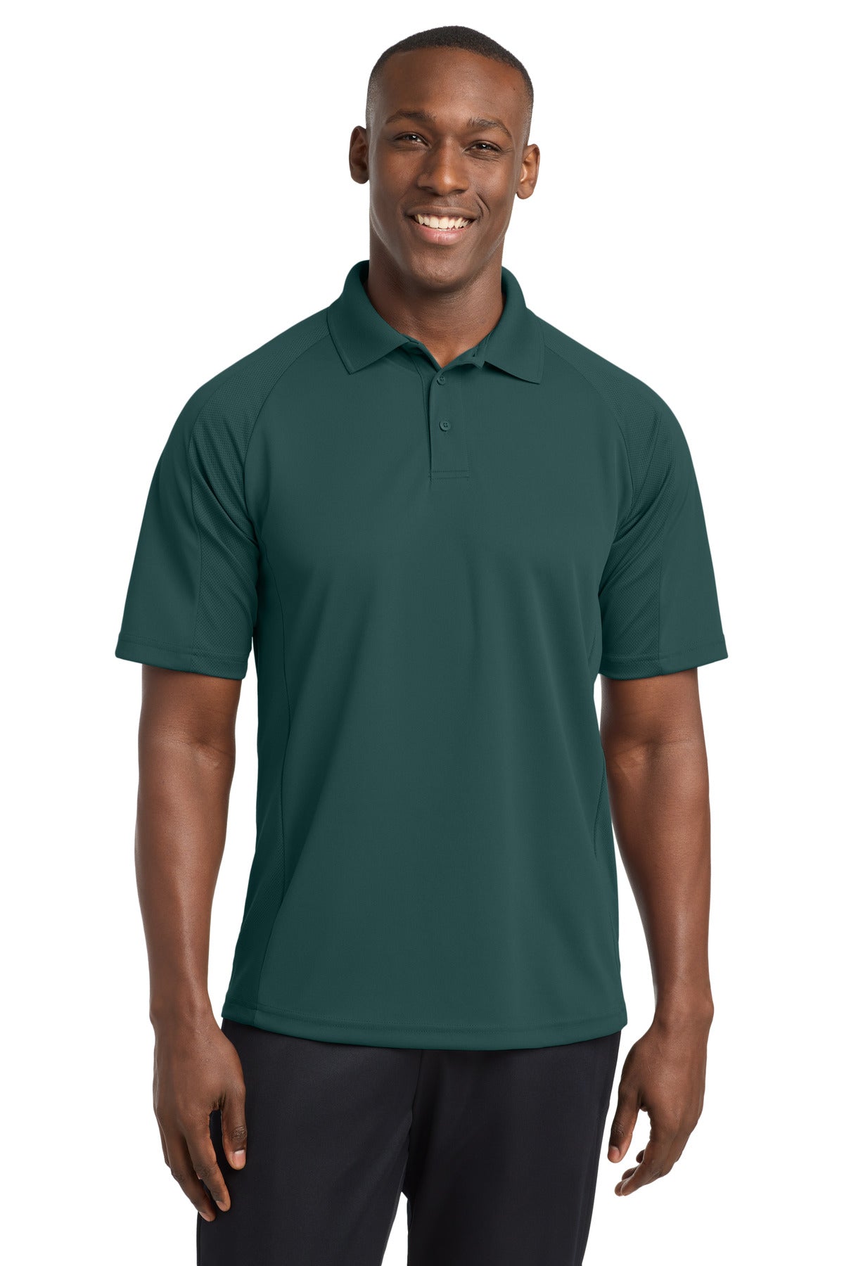 Custom Embroidered Sport-Tek Polos/Knits in Dark Green