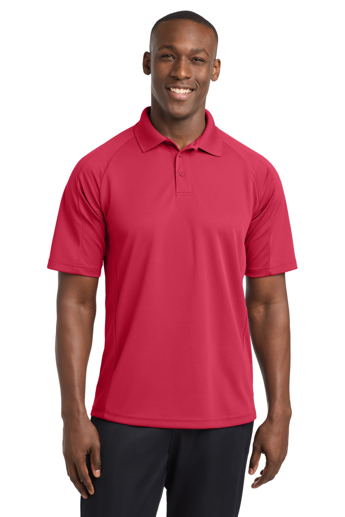 Custom Embroidered Sport-Tek Polos/Knits in Engine Red