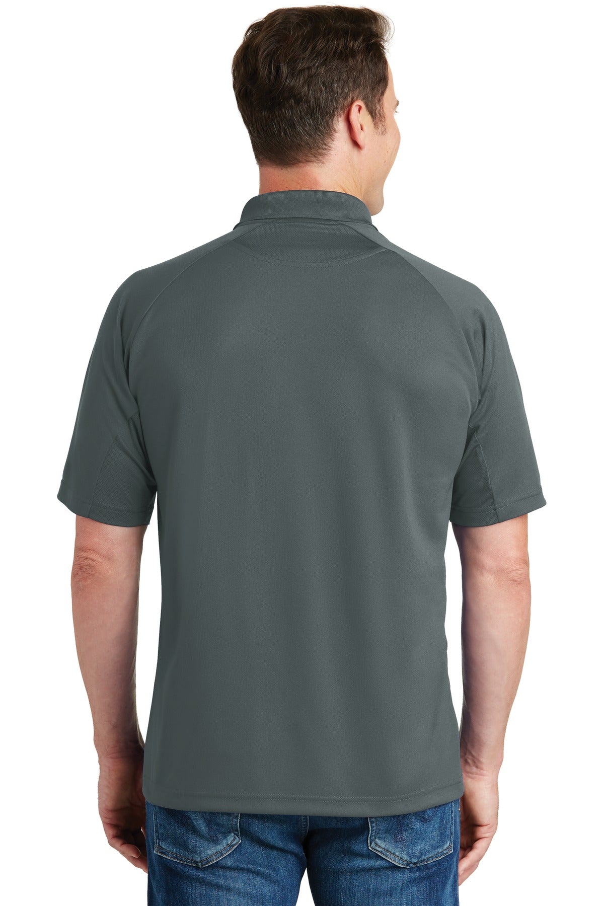 Custom Embroidered Sport-Tek Dri-Mesh Pro Polo. T474,Steel