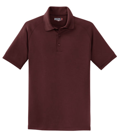 Sport-Tek Dry Zone Raglan Polo. T475