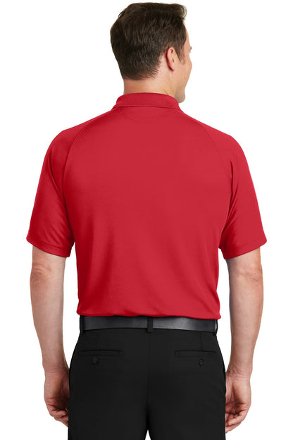 Custom Embroidered Sport-Tek Dry Zone Raglan Polo. T475,True Red