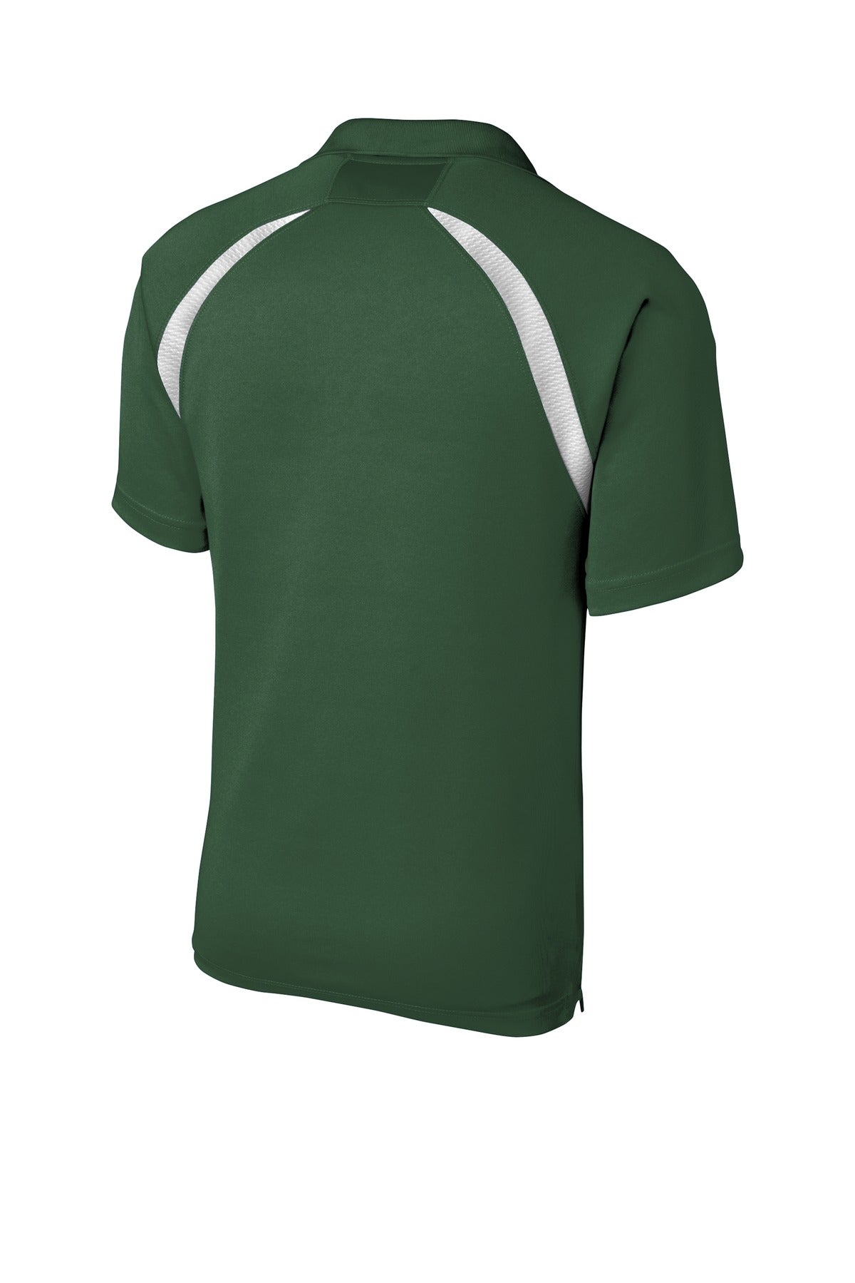 Custom Embroidered Sport-Tek Polos/Knits in Forest Green/ White