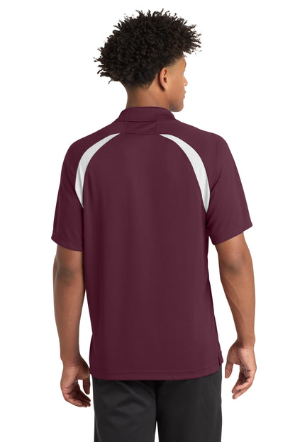 Custom Embroidered Sport-Tek Polos/Knits in Maroon/ White