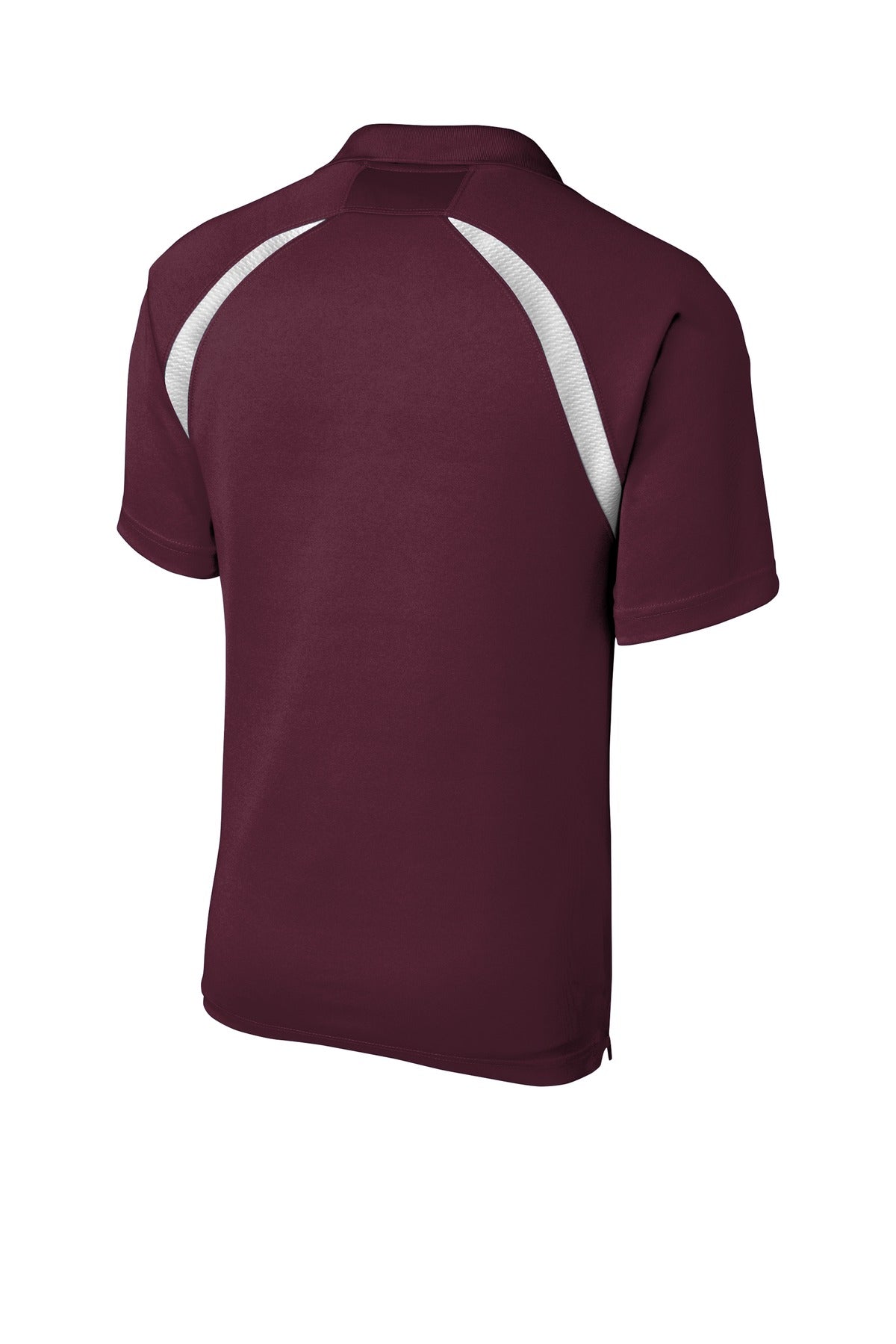 Custom Embroidered Sport-Tek Polos/Knits in Maroon/ White