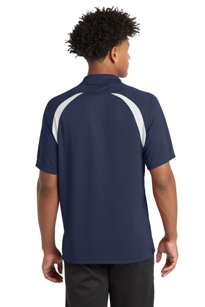 Custom Embroidered Sport-Tek Polos/Knits in True Navy/ White