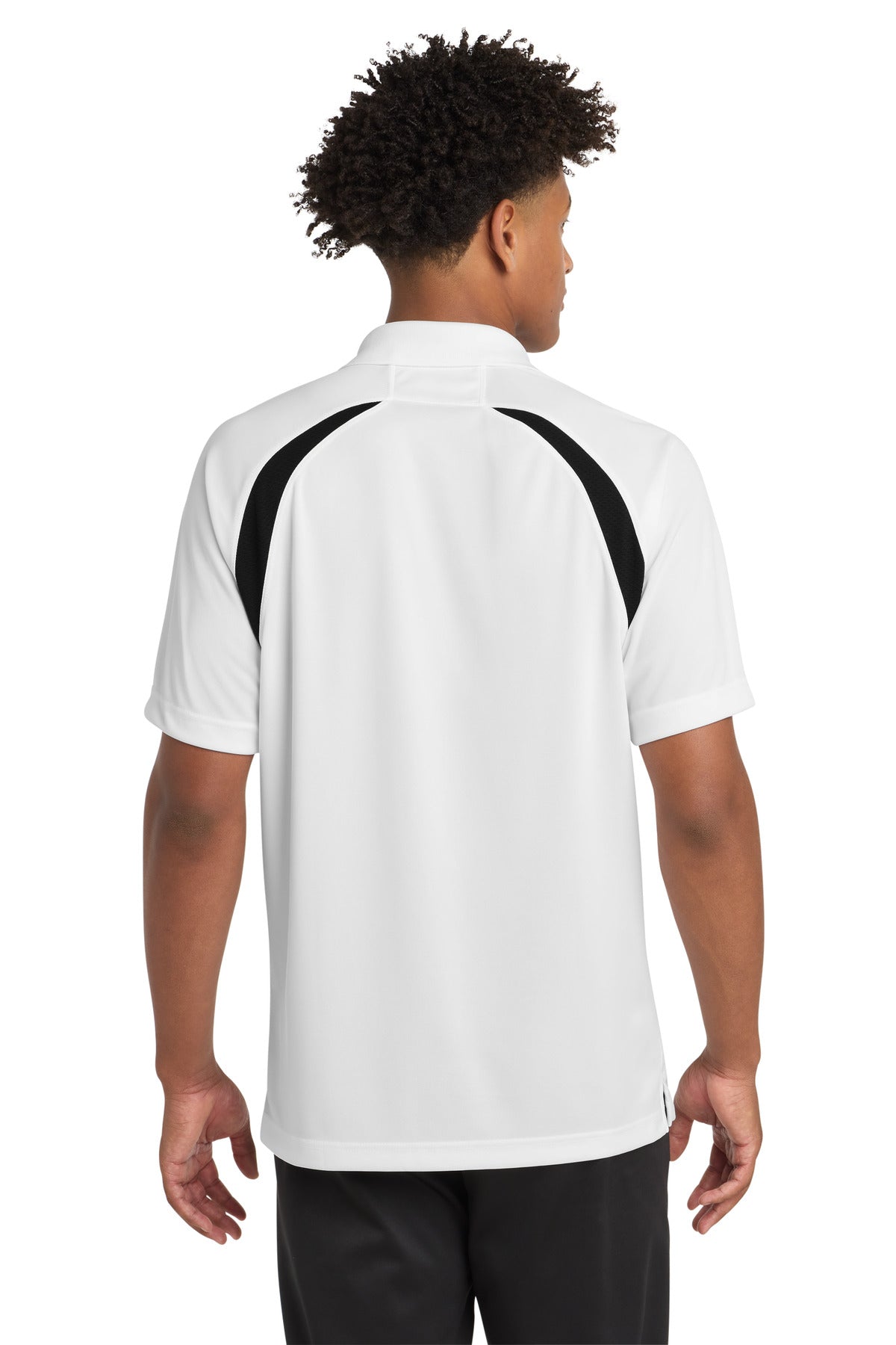 Custom Embroidered Sport-Tek Polos/Knits in White/ Black