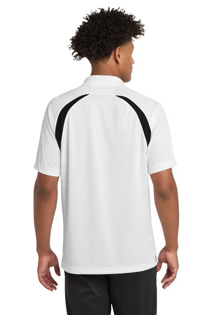 Custom Embroidered Sport-Tek Polos/Knits in White/ Black