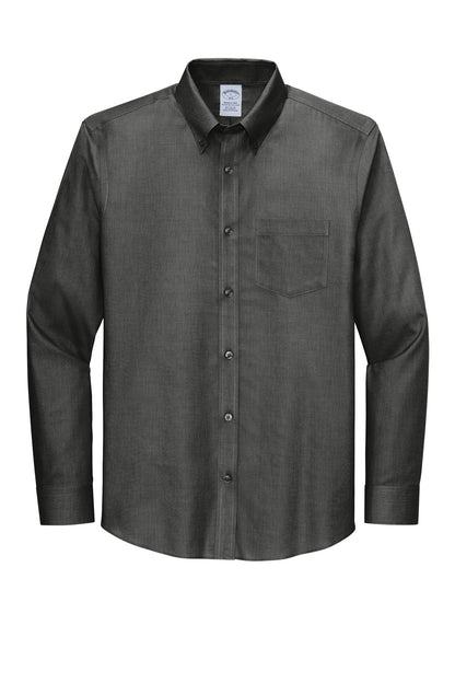 Brooks Brothers Tall Wrinkle-Free Stretch Nailhead Shirt TBB18002