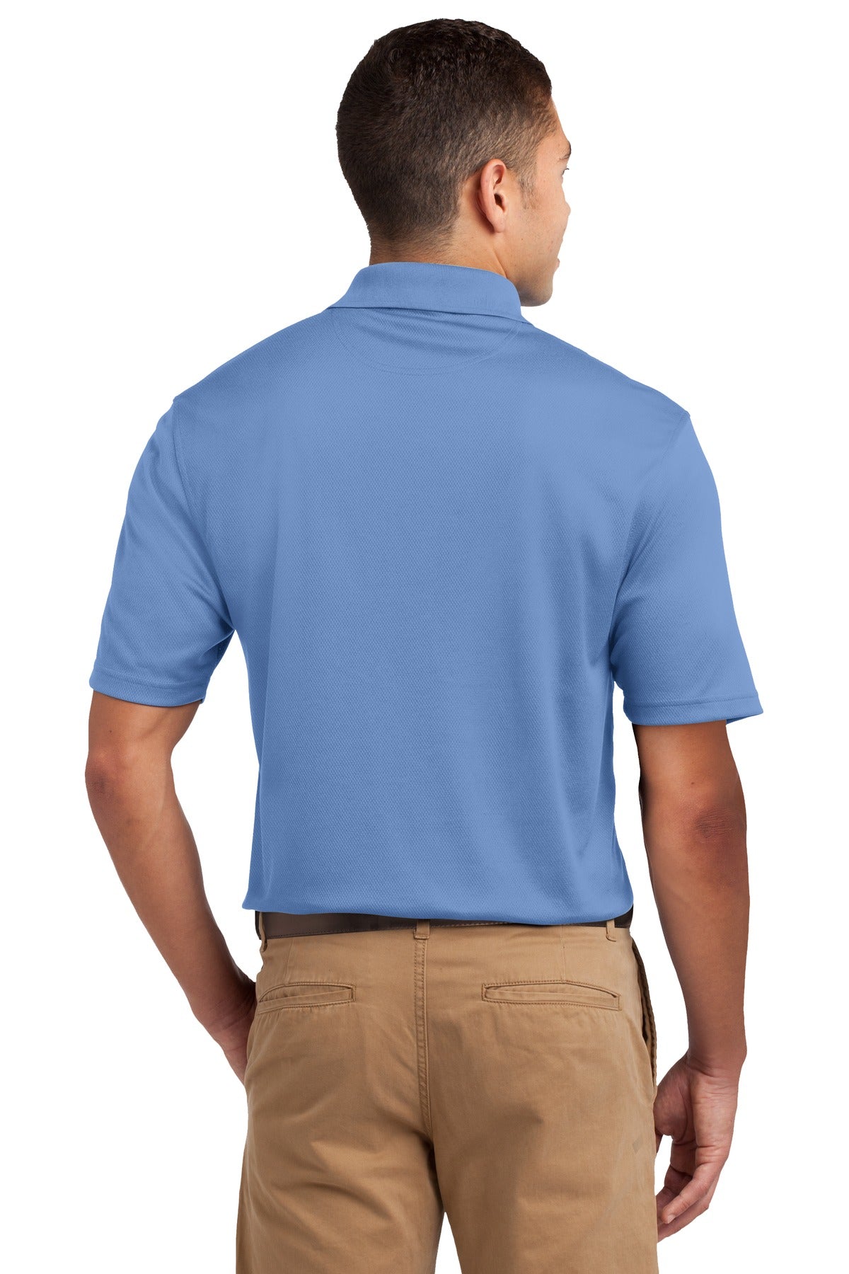 Custom Embroidered Sport-Tek Tall Dri-Mesh Polo. TK469,Blueberry