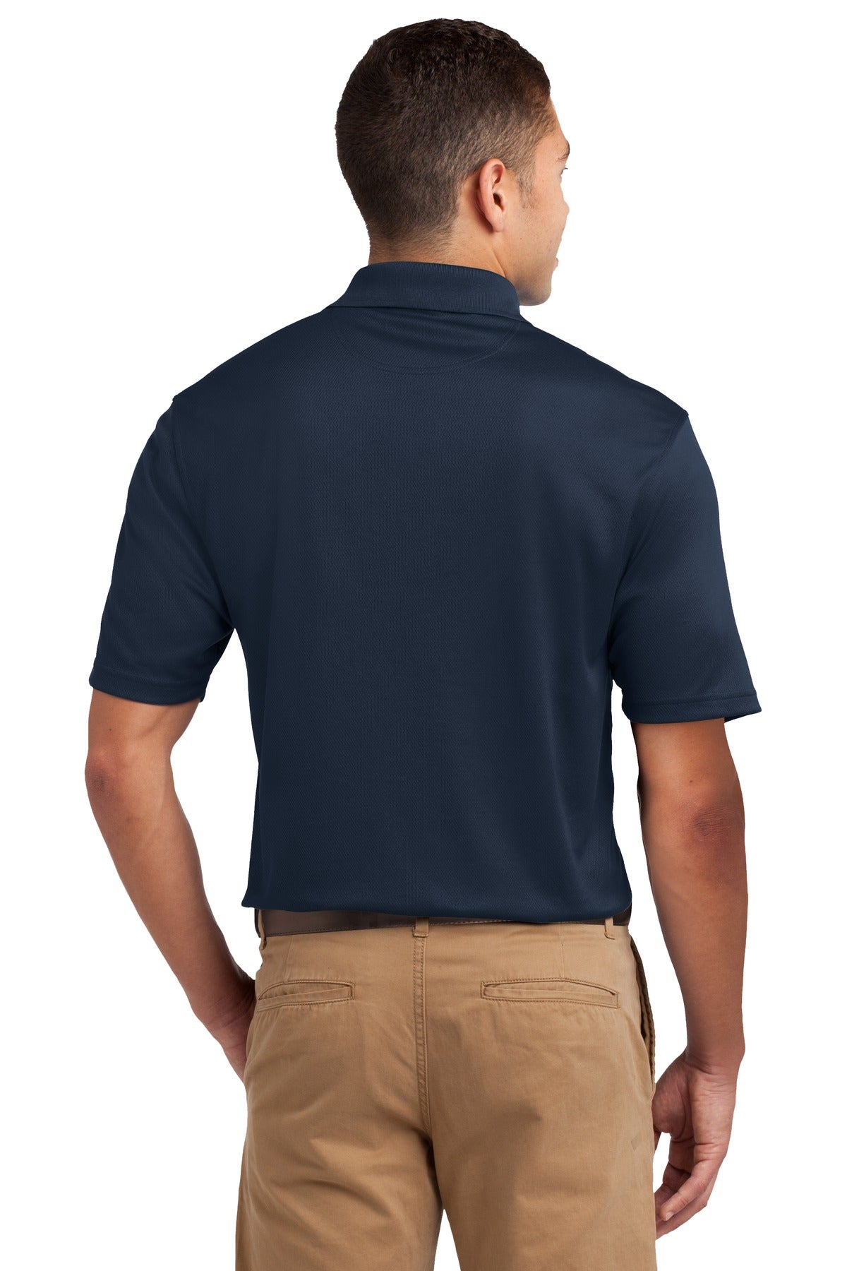 Custom Embroidered Sport-Tek Tall Dri-Mesh Polo. TK469,Navy