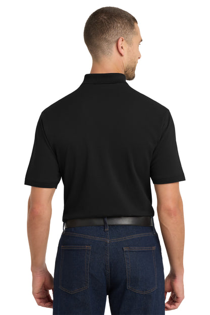 Custom Embroidered Port Authority Polos/Knits in Black