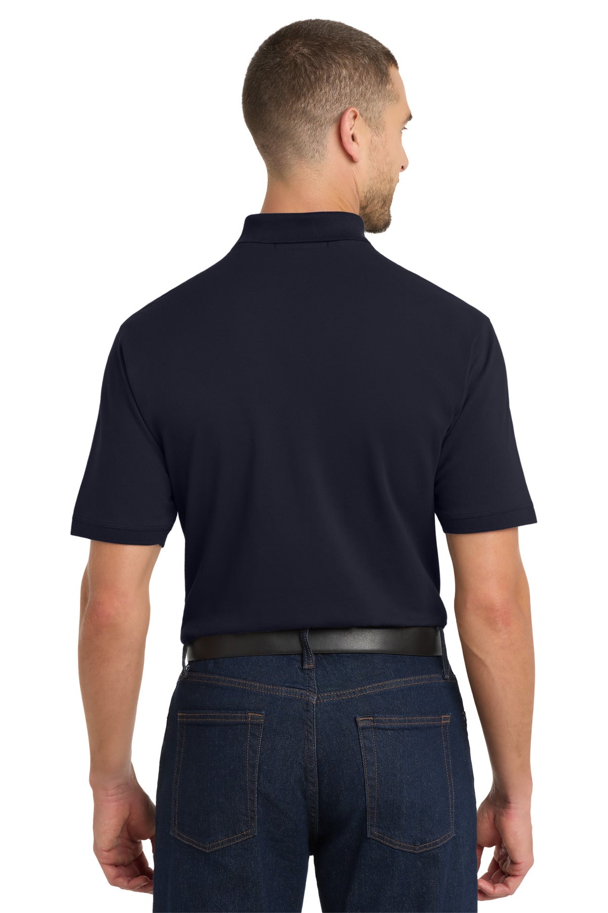 Custom Embroidered Port Authority Polos/Knits in Navy
