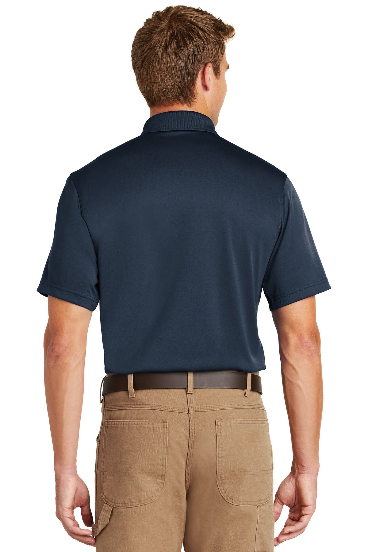 Custom Embroidered CornerStone Tall Select Snag-Proof Polo. TLCS412,Dark Navy