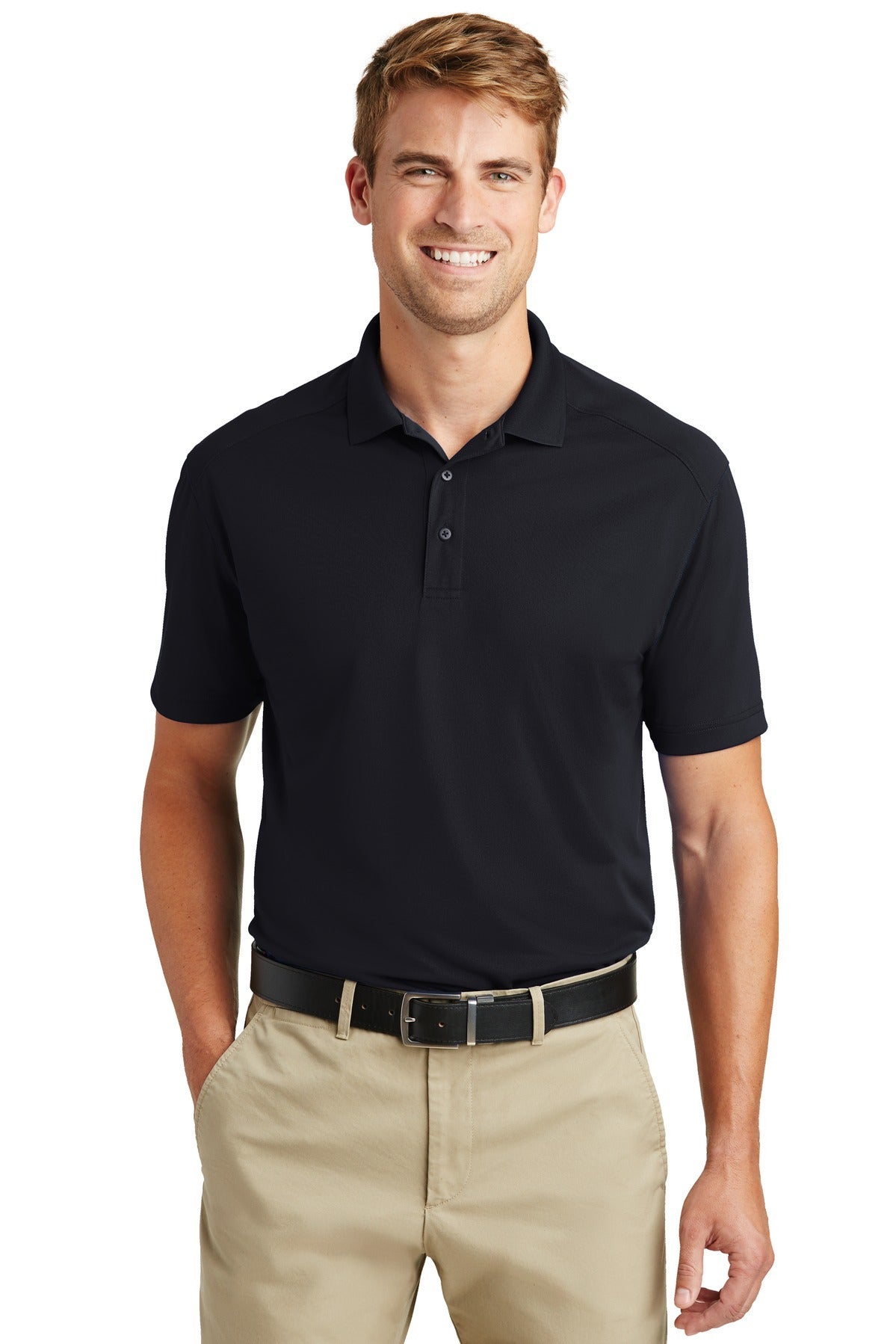 Custom Embroidered CornerStone Polos/Knits in Dark Navy