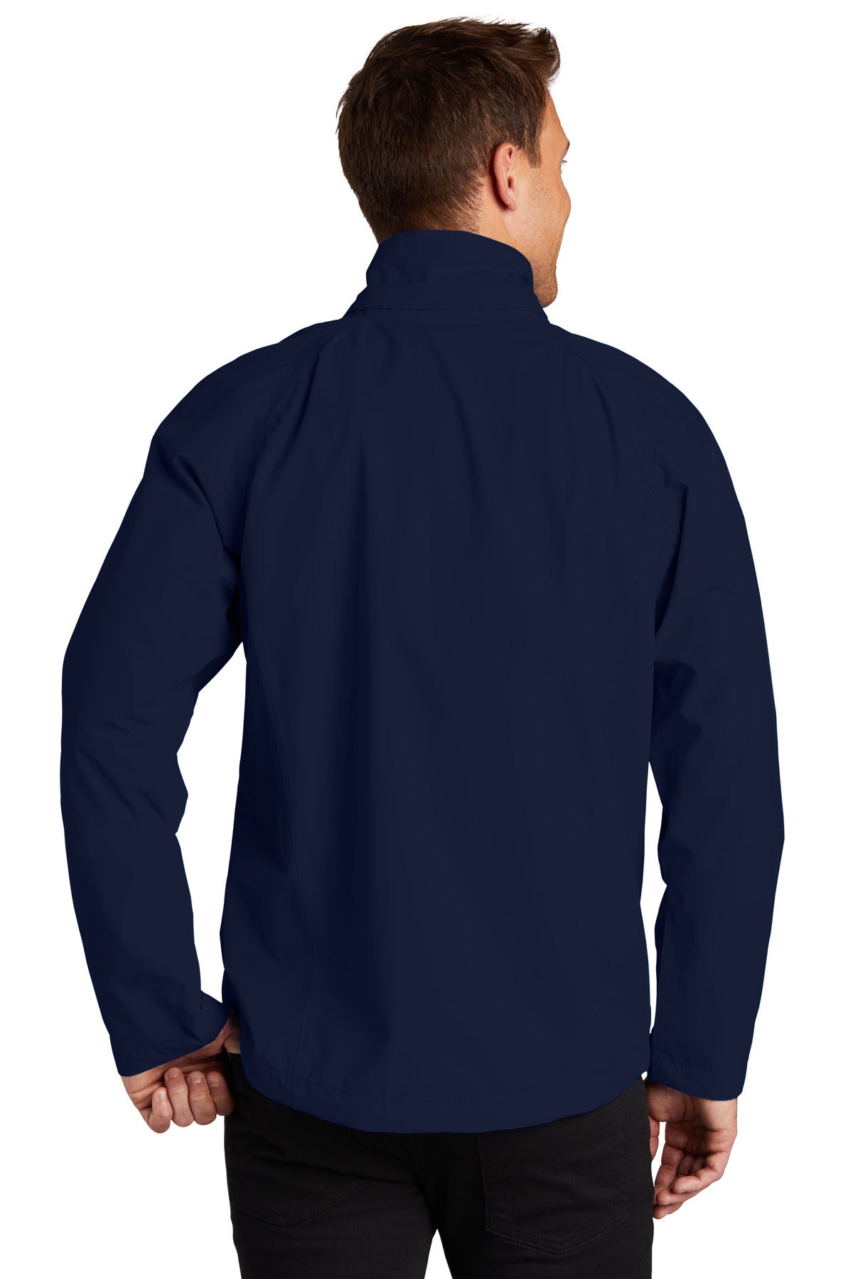 Custom Embroidered Port Authority Tall Torrent Waterproof Jacket TLJ333,True Navy